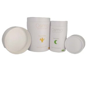 Cylindre en carton pour emballage étanche à l'air de qualité alimentaire écologique