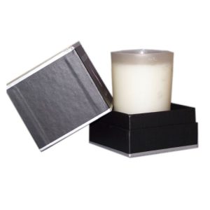 Boîte d'emballage de bougies de luxe Boîte en papier pour bougies avec logo personnalisé