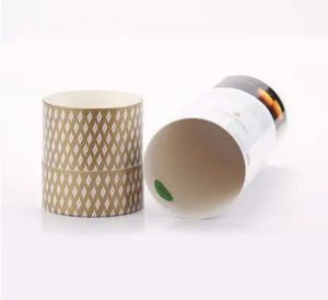 OEM fabricant personnalité recyclée personnalisé boîtes à bougies bougies carton emballage tube cylindrique avec impression